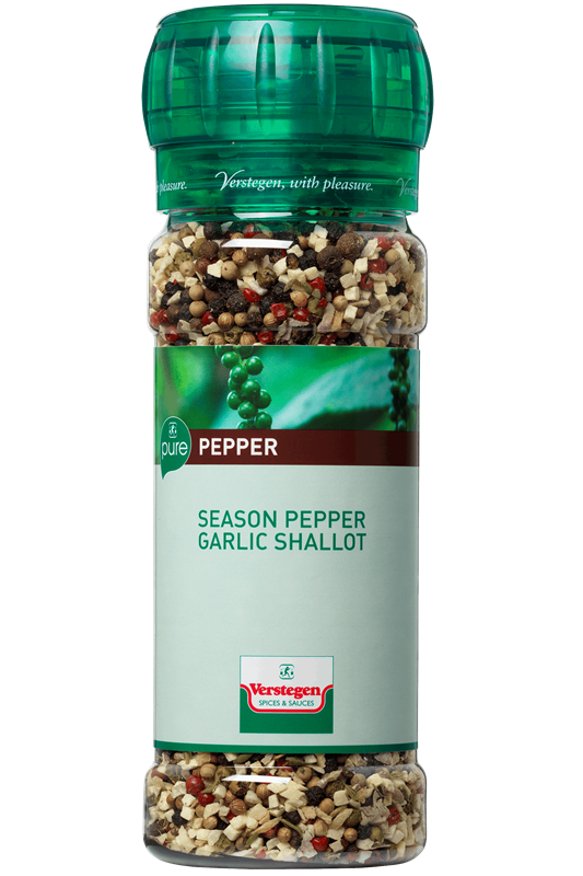 Verstegen kruiden Season Pepper Garlic Shallot 230g