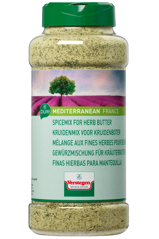 Verstegen melange aux fines herbes pour beurre, 400gr. PET bidon
