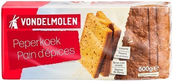 Vondelmolen Pain d' Epices tranches 500gr