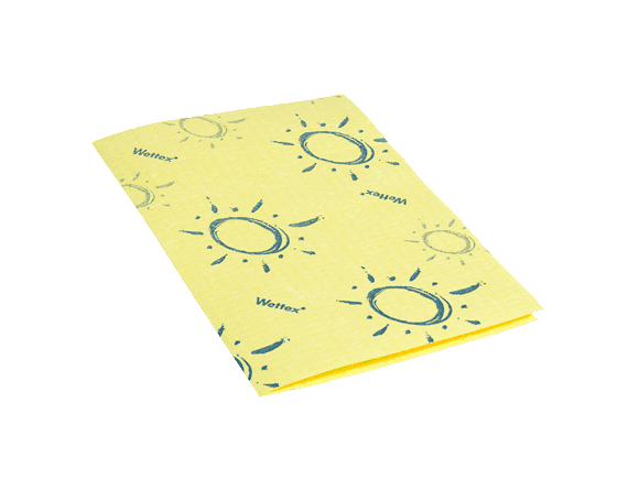 Vileda Wettex Soft lavette éponge 25x36cm jaune 10pc