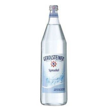 Gerolsteiner eau minérale Sprudel 1L bouteille verre