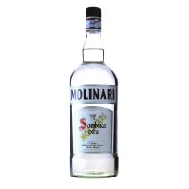 Molinari Sambuca Extra 1L 40% Liqueur Anisée