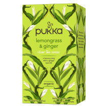 Pukka Bio Thé Lemongrass Ginger 20pc