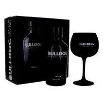 Bulldog Gin 70cl 40% + Verre Black Copa Etui Cadeau