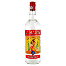 Rhum agricole blanc La Mauny 1L 55% Martinique (Rum)