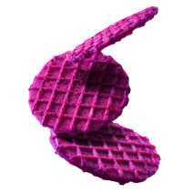 Mini Gaufrettes Crackers Rond Betterave Rouge 800gr DV Foods