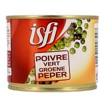 Poivre vert en grains au naturel 100gr Isfi (Isfi & Verstegen,Zout & Peper)