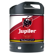 Jupiler Perfect Draft 5.2% 6L fut + casier