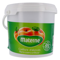 Materne Confiture d'abricots 4.5kg seau