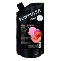 Ponthier Purées de Fruit Peche Blanche 1kg