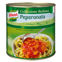 Knorr Peperonata saus 3L blik Collezione Italiana