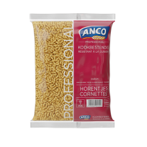 Macaroni coupé 4x3kg Anco Professional Pates Alimentaires Resistant à la Cuisson