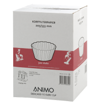 Animo Papier-filtre a cafe Corbeille 203/533 500pc 