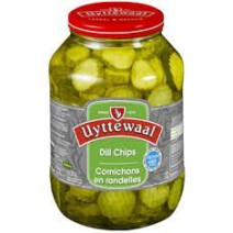 Cornichons en tranches Dill Chips 2.65L Uyttewaal