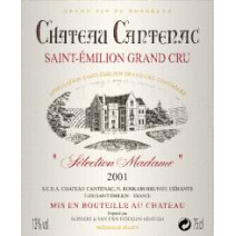 Chateau Cantenac "Selection Madame" 1.5L 2006 St.Emilion Grand Cru