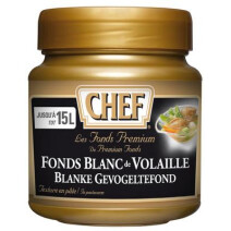 Chef Premium fonds blanc de volaille en pâte 630gr Nestlé Professional