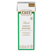 Chef Premium Sauce aux Poivres Liquide 1L Nestlé Professional