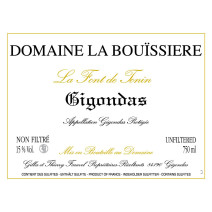Gigondas La Font de Tonin Domaine La Bouissière 75cl 2016