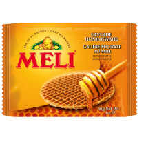 Meli Gaufre Fouree au Miel 30gr 48pc Emballe Individuellement