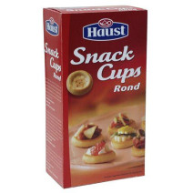 Haust Snack Cups rondes 100gr Boîtes