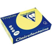 Ramette papier A4 jaune 80gr 500pc Clairefontaine