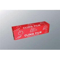 Film étirable Plastique alimentaire 30cm 300m PVC (7my) 1pc Cutterbox