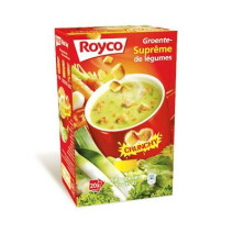 Royco Minute Soupe suprème de légumes 20pc Crunchy