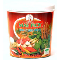 Curry Rouge en pâte 400gr Mae Ploy