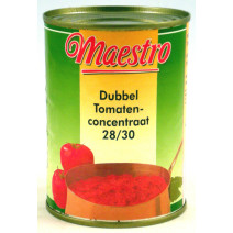 Maestro double concentré de tomates 400gr 28/30%