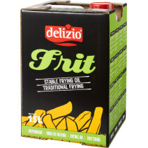 Delizio Frit Huile de friture végétale 15L Can in Box
