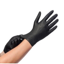 Gants Nitrile Noir XL 100pc