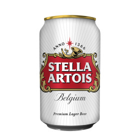 Biere Stella Artois en Canette 24x33cl