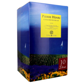 Chardonnay Pierre Henri 10L vin de pays d'oc