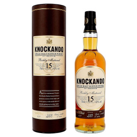 Knockando 15 ans d'age 70cl 43% Speyside Single Malt Whisky Ecosse