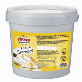 Crème de Camembert Fondu 2kg Président