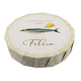 Felisa Gourmet Sardinelles au citron à l' huile d' olive 12x115gr boite