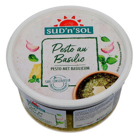 Sud'n'Sol pesto au basilic 500gr pot