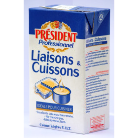 President Professionel Creme Liaisons & Cuissons UHT 6x1L 18%