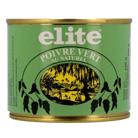 Poivre vert en grains au naturel 155gr Elite