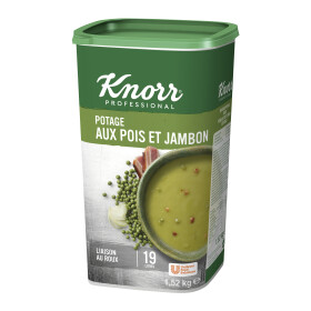Knorr potage pois au jambon 1.38kg Professional