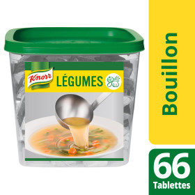 Knorr bouillon de legumes 66 tablettes
