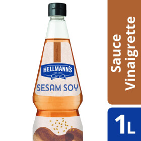 Hellmann's vinaigrette sesam-soya 1L bouteille pincable