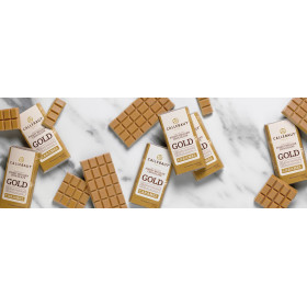 Callebaut Napolitains Chocolat Gold 75pc emballé individuelle