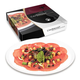 Carpaccio de boeuf surgelé 12x80gr Torro Nero