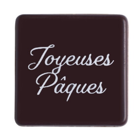 Chocolat rond fondant Joyeuses Pacques 175pc Dv Foods