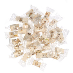 Carlier Nougat Horeca cubes 125pc emballé individuellement