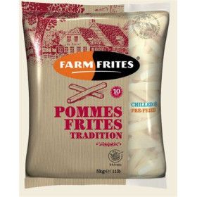 Farm Frites Frites Fraiches Precuites 10.5mm Tradition 2x5kg
