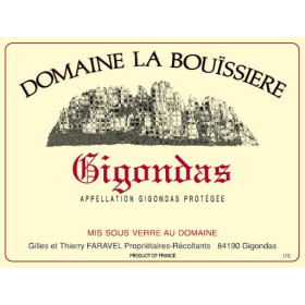 Gigondas rouge Domaine La Bouissière 75cl 2015