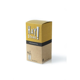 Hay! Straws Pailles de Blé compostable 20cm 500pc