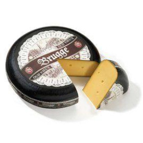 Fromage Brugge Vieux 48%  - 3kg = 1/4 parti de boule de fromage